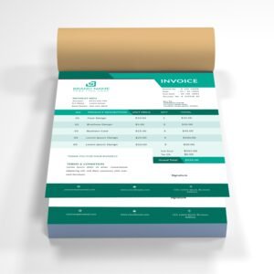 A4 size bill book (50 sheets bill book) Multi color